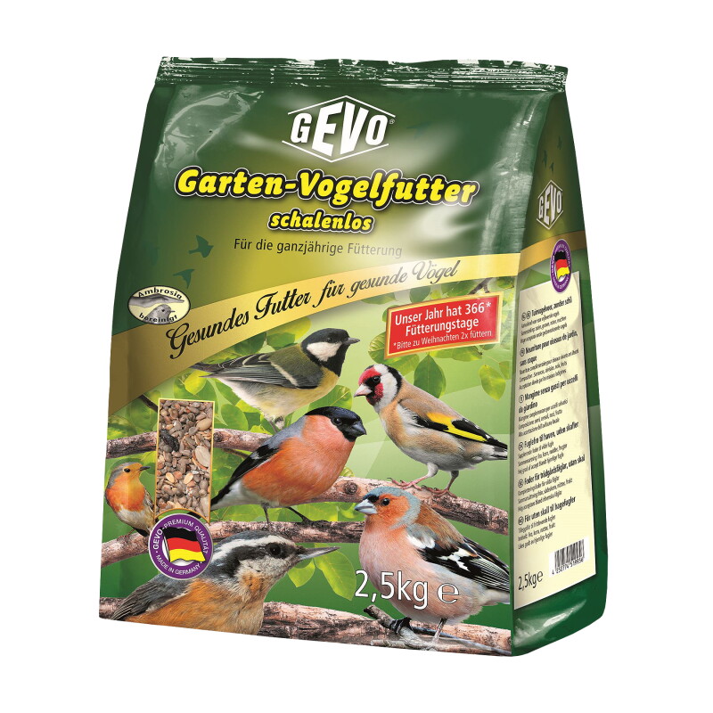 GeVo Gartenvogel-Futter schalenlos 2,5kg