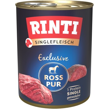 RINTI Single Viande Cheval Pur exclusif 6x800 g