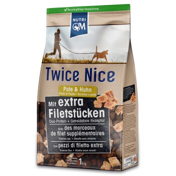 NutriQM Twice Nice Huhn & Pute 12 kg