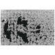 Tissu noir texturé avec de petits points en relief, adapté aux produits pour animaux de compagnie.