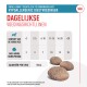Royal Canin hypoallergene hondensnacks met een tabel van dagelijkse voedingsrichtlijnen op basis van gewicht, met maximale porties en calorie-inhoud (5 kcal per stuk).