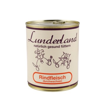 Reinfleisch-Dose Rindfleisch durchwachsen 6x800 g