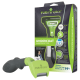 Grünes FURminator Undercoat deShedding Tool (S, Kurzhaar) und Verkaufsverpackung mit Aufschrift „UNDERCOAT deSHEDDING TOOL“.