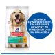 Hill's Science Plan Hundefutterbeutel mit 'Perfect Weight' für große Hunde, mit Hühnergeschmack und einem Hinweis zur Gewichtskontrolle.