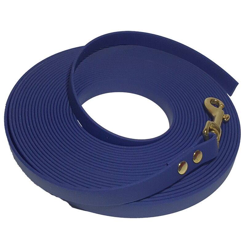 Bio-leine 15-25 Kg Biothane Schleppleine Navy 5 M
