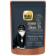 Select Gold Senior Classic Fit Katzenfutterbeutel für Katzen ab 12 Jahren, Huhn mit Lachs-Pastete, getreidefrei, ohne Zuckerzusatz oder Soja.