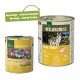 Dosen-Hundefutter von Real Nature mit "Wilderness Pure Turkey" für Erwachsene, das 95% Truthahngehalt hervorhebt, mit einem neuen Designetikett.