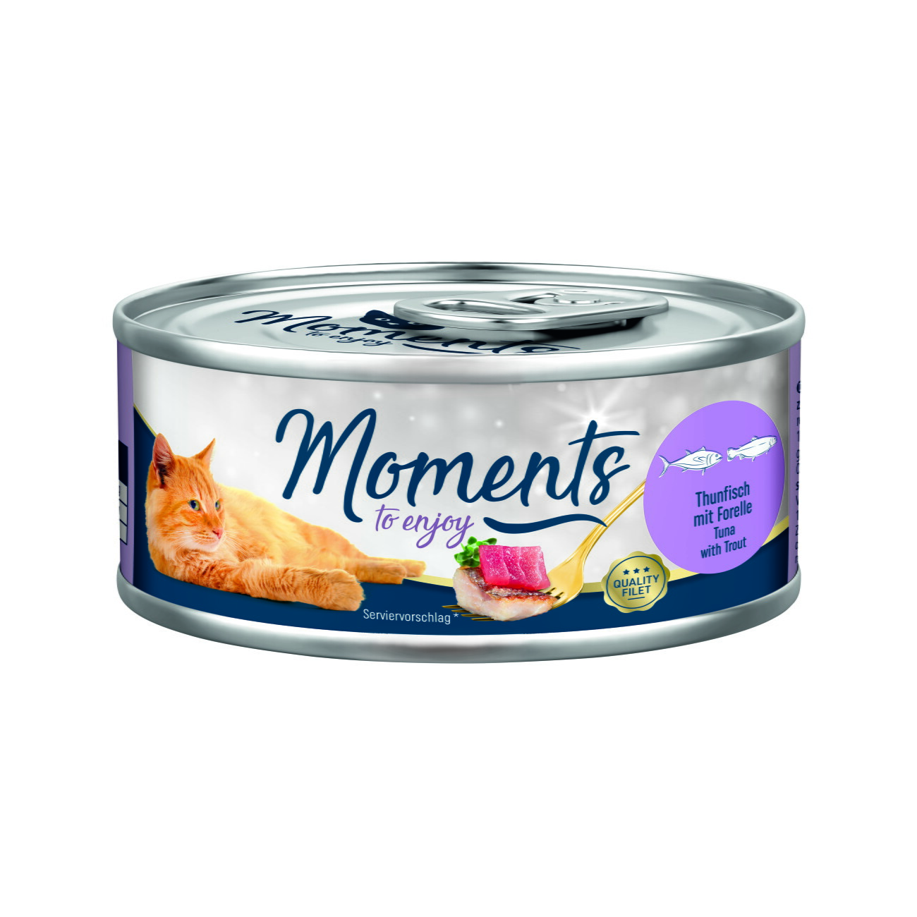 MOMENTS Adult Thunfisch mit Forelle 24x70 g