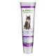 Tube mit PetBalance Support Anti-Haarball-Paste für Katzen, mit einer grauen Katze auf der Vorderseite, mit Text in mehreren Sprachen.