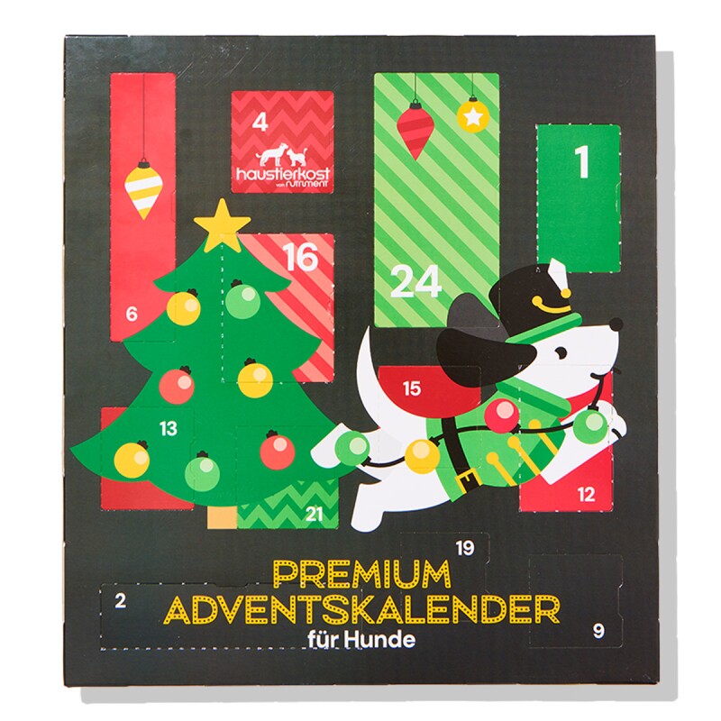 haustierkost.de Premium Adventskalender für Hunde 2025