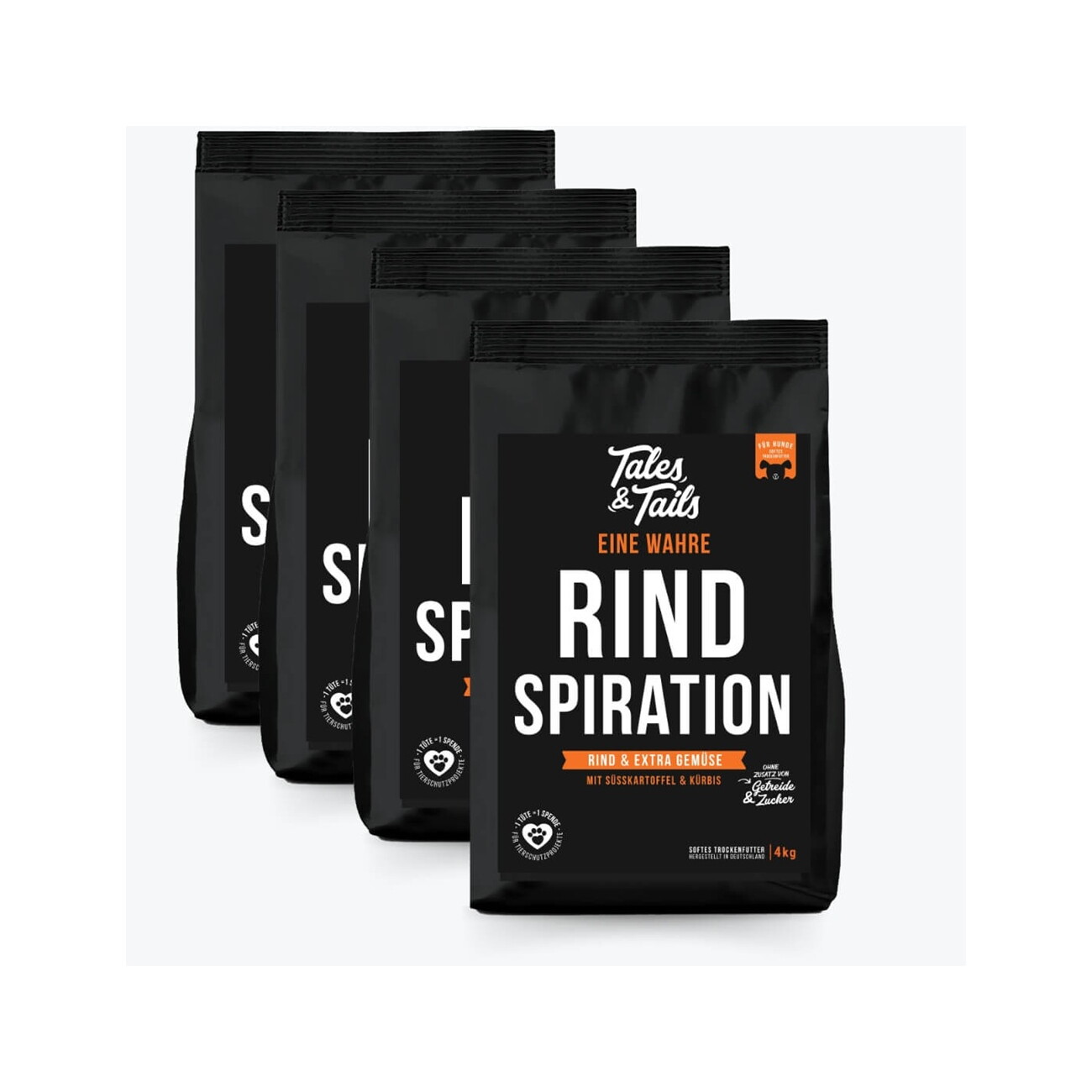Tales & Tails Softes Trockenfutter Eine Wahre RindSpiration 4x4 kg
