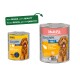 Boîtes d'aliments pour chiens MultiFit Favourites, Adult 1+, Poulet avec cœurs de dinde (Huhn mit Putenherzen), NOUVEAU DESIGN même QUALITÉ