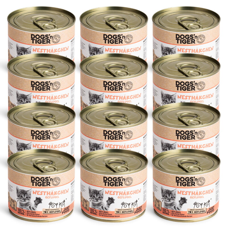 Dogs'n Tiger Nesthäkchen 12x200 g