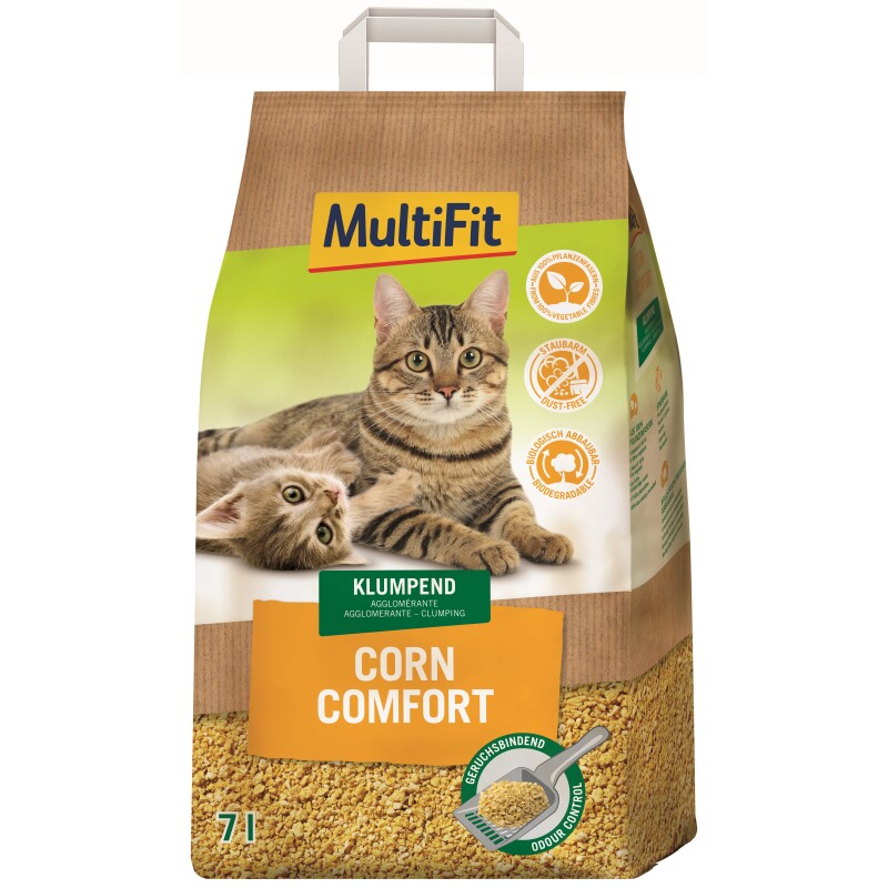 MultiFit klonterstrooisel Corn Comfort 7 l