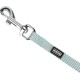 Light blue pet leash with a silver clip and a black "AniOne" logo patch.