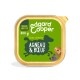 Emballage de nourriture pour chiens Edgard Cooper, 300g, avec un fond vert et le texte "Agneau & Bœuf" et "Sans céréales" pour chiens adultes.