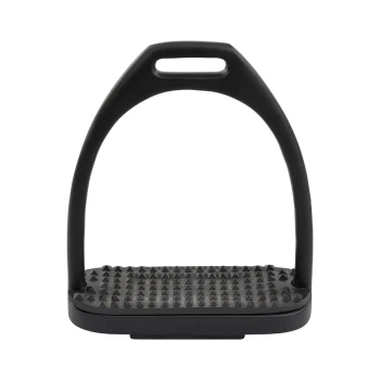 Schwarzer Gummischritt für die Haustierpflege mit einer strukturierten Oberfläche für besseren Halt, ausgestattet mit einem gebogenen Griff für einfaches Anheben.