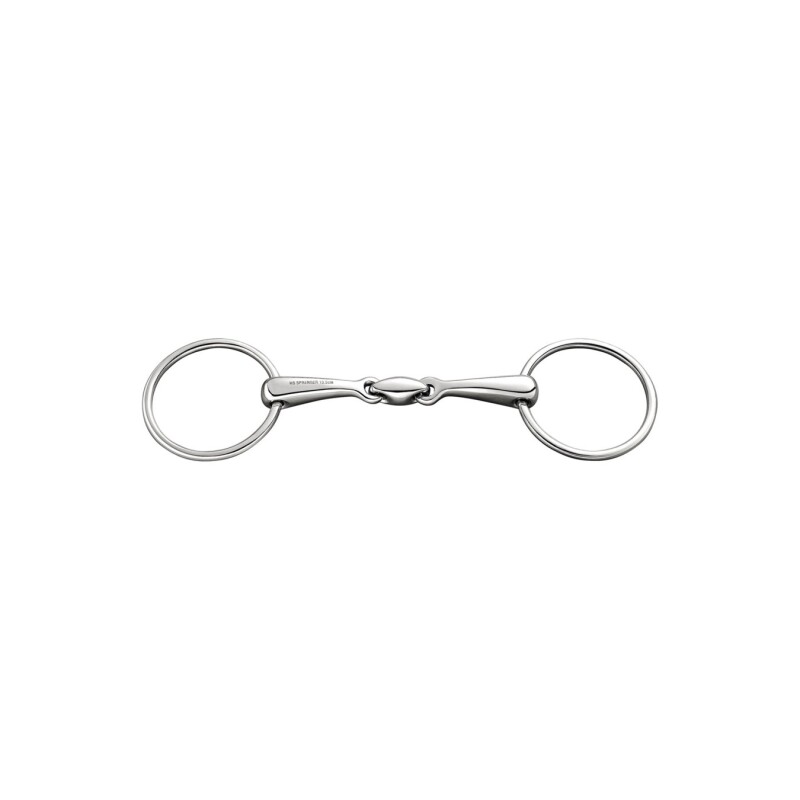 Sprenger Trense doppeltgebr. Edelst. 13,5 cm