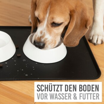 Basic Napfunterlage 60x40 cm schwarz L