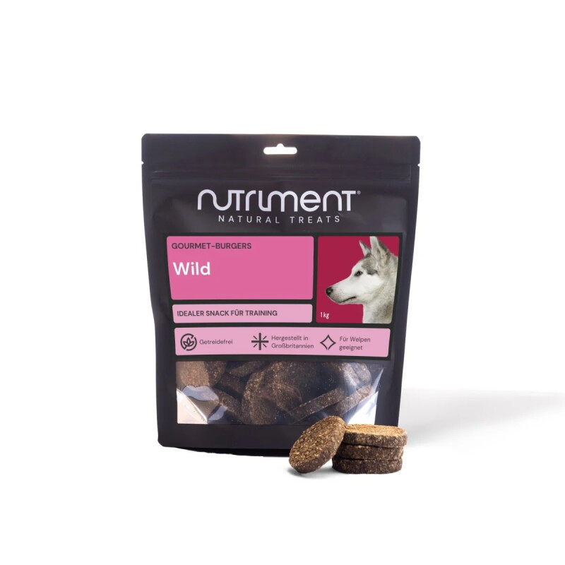 Nutriment Gourmet Burgers Wild 1 kg