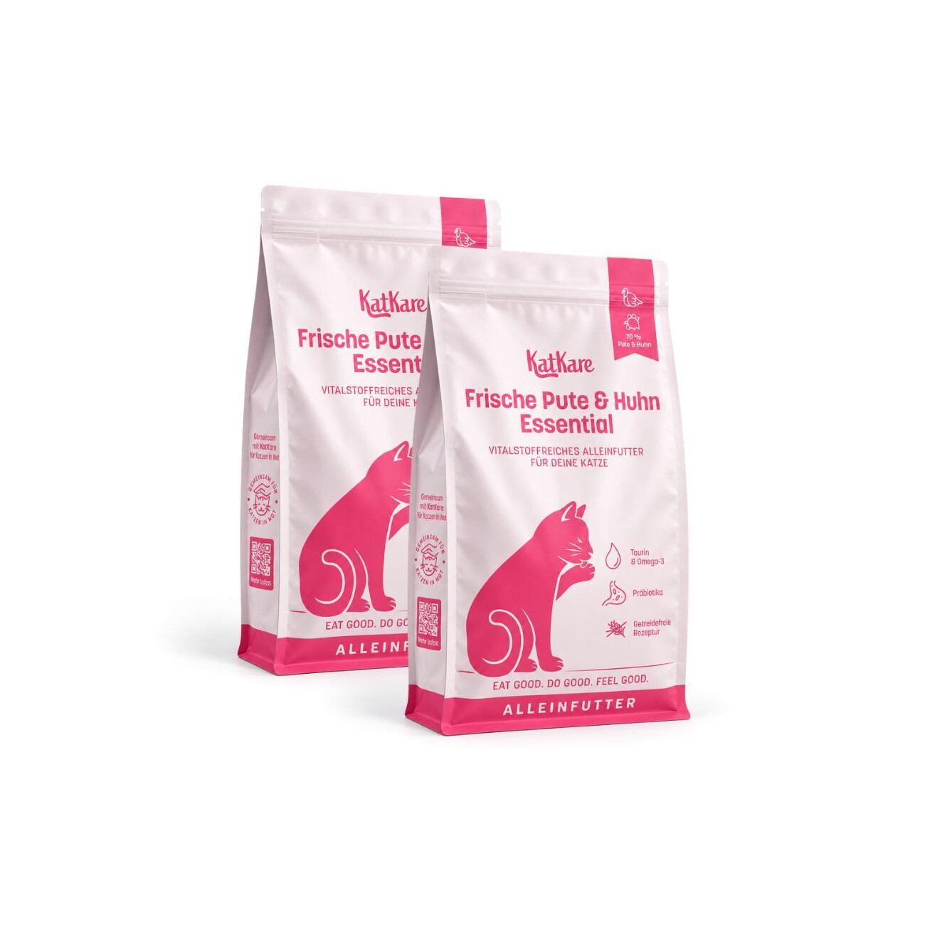 KatKare Pute & Huhn Essential 2x3 kg