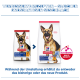 Hill's Science Plan Mature Adult 6+-Hundefuttersäcke mit Deutschem Schäferhund, ActivBiome+-Badge und deutschem Text.