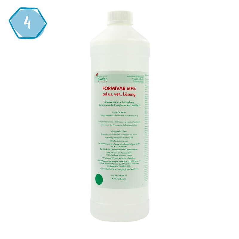 My little Farm - Ameisensäure ad US Vet 60 Proz. - 1 Liter
