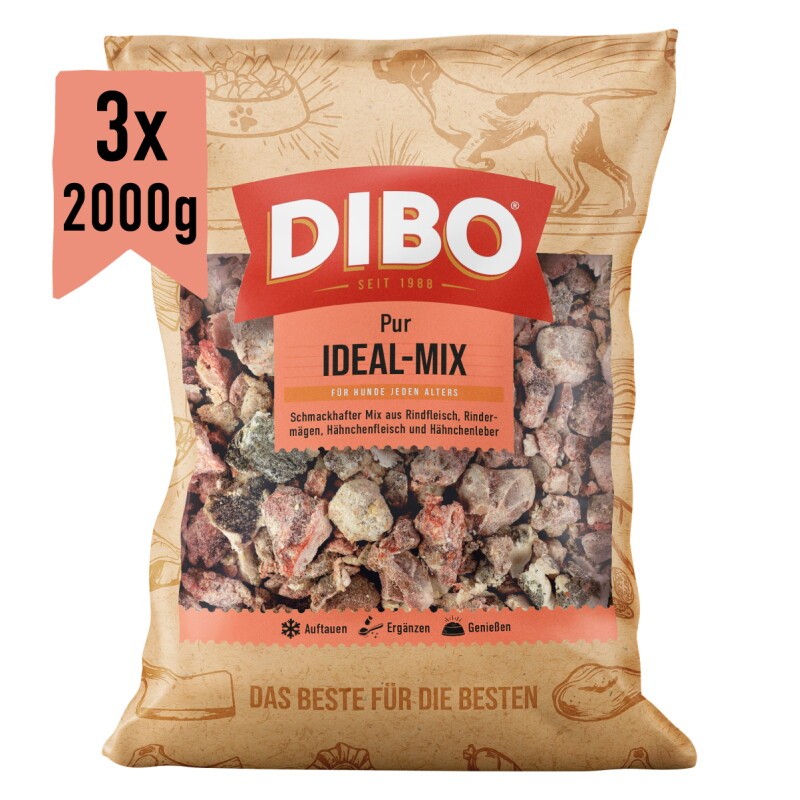 DIBO Frostfutter Ideal-Mix 3x2 kg