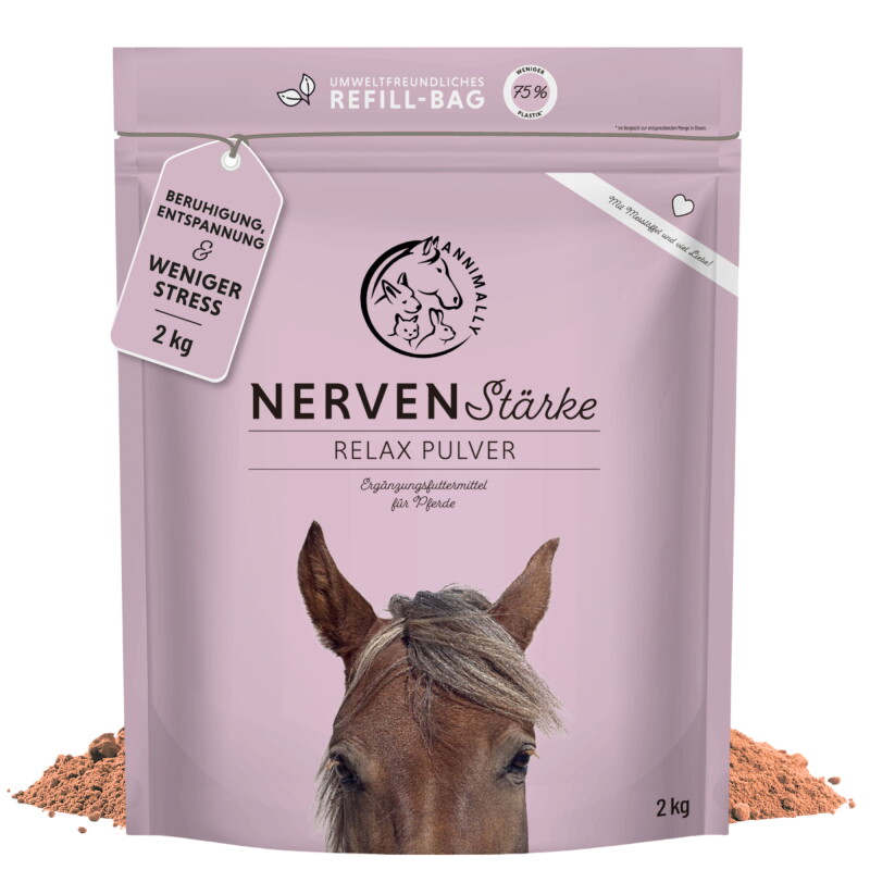 Annimally Nervenstärke Relax Pulver - Nachfüllpackung