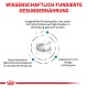 Infografik zur Haustiernahrung, die Proteinquellen, Nährstoffzusammensetzung für die Verdauung und Omega-3-Anreicherung zeigt.