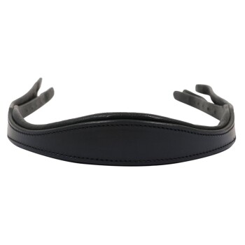 Hans Melzer Genickstück schwarz WB (Warmblut)