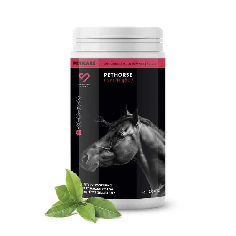 Peticare petHorse Health 4607 - Ergänzungsfuttermittel als Pulver für Pferde