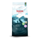 Super Premium Hundefutterbeutel mit der Aufschrift 'Valp Plus' mit 80 % tierischem Protein, mit einem Hundesymbol und Ansprüchen zur Unterstützung der Verdauung.