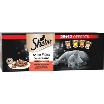 Mini Filets Sachet Fraîcheur Sélection du Boucher 40x85g 28+12 Offerts