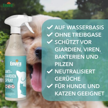 Anti-Giardien Spray für Hunde & Katzen (500ml)