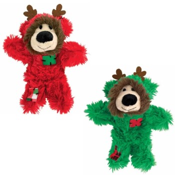 KONG Holiday Softies Pajama Bear Assorted
