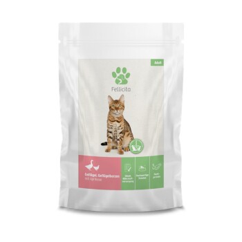 Geflügel & Geflügelherzen 12x 95g Frischebeutel