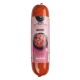 ProCani Selection Lamm-Hundefutterrolle mit rosa Etikett, das gehacktes Lamm in einer Schale zeigt.