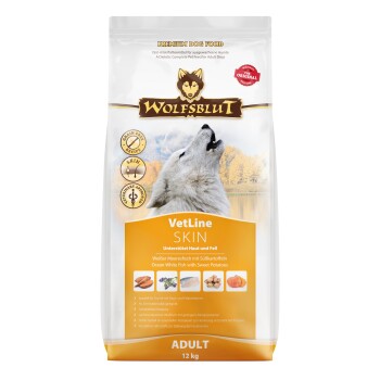 Adult VetLine Skin, Weißer Meeresfisch 12 kg