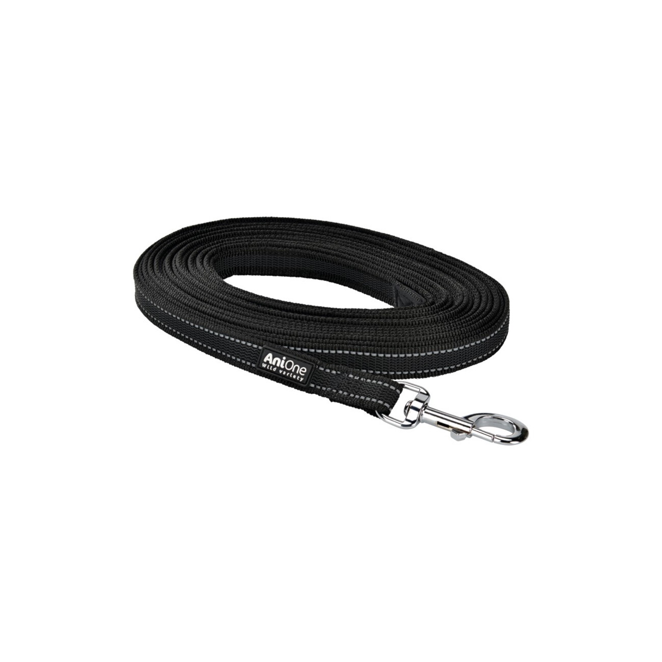 AniOne ANIO Laisse noir 10 m