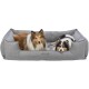 Bett Talis grau 80 cm, 28 cm, 80 cm