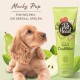 Mucky Pup Puppy Conditioner von Pet Head, mit einer grünen Tube mit Birne und Kamille, entworfen für verspielte Welpen.