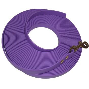 15-25 kg Biothane Schleppleine flieder 10 m