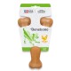 Medium Benebone Wishbone chew toy for dogs, chicken flavor, suitable for dogs under 60 lbs, with a playful design.