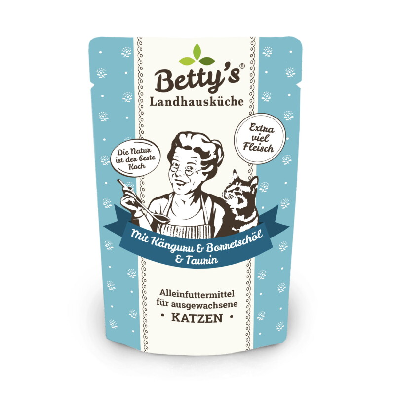 Betty's Landhausküche Frischebeutel mit Känguru 12x100 g