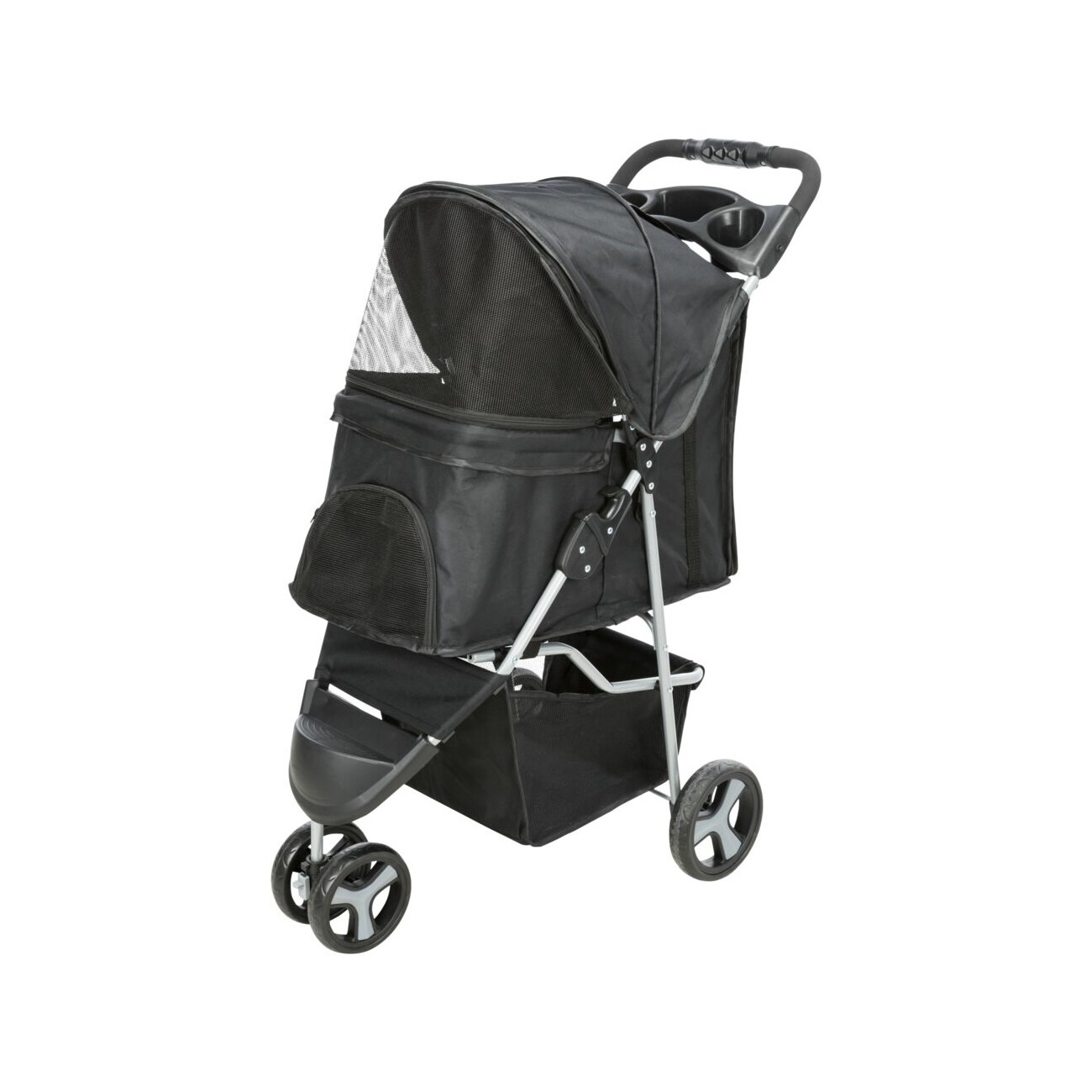 Trixie Schwarz Kinderwagen Für Hunde Und Katzen - Image 6