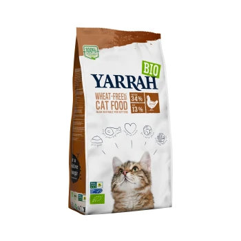 Karma sucha Bio dla kotów dorosłych/kociąt Kurczak i ryba (MSC) 800 g