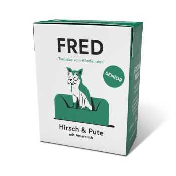 FRED 10x390g SENIOR Hirsch & Pute