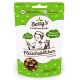 Betty's Landhausküche Katzensnacks 'Fleischröllchen' – Huhn mit Kaninchen, extra viel Fleisch; Sichtfenster zeigt mundgerechte Häppchen.