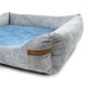 Otto Orthopädisches Hundebett Grau S-XL blau M